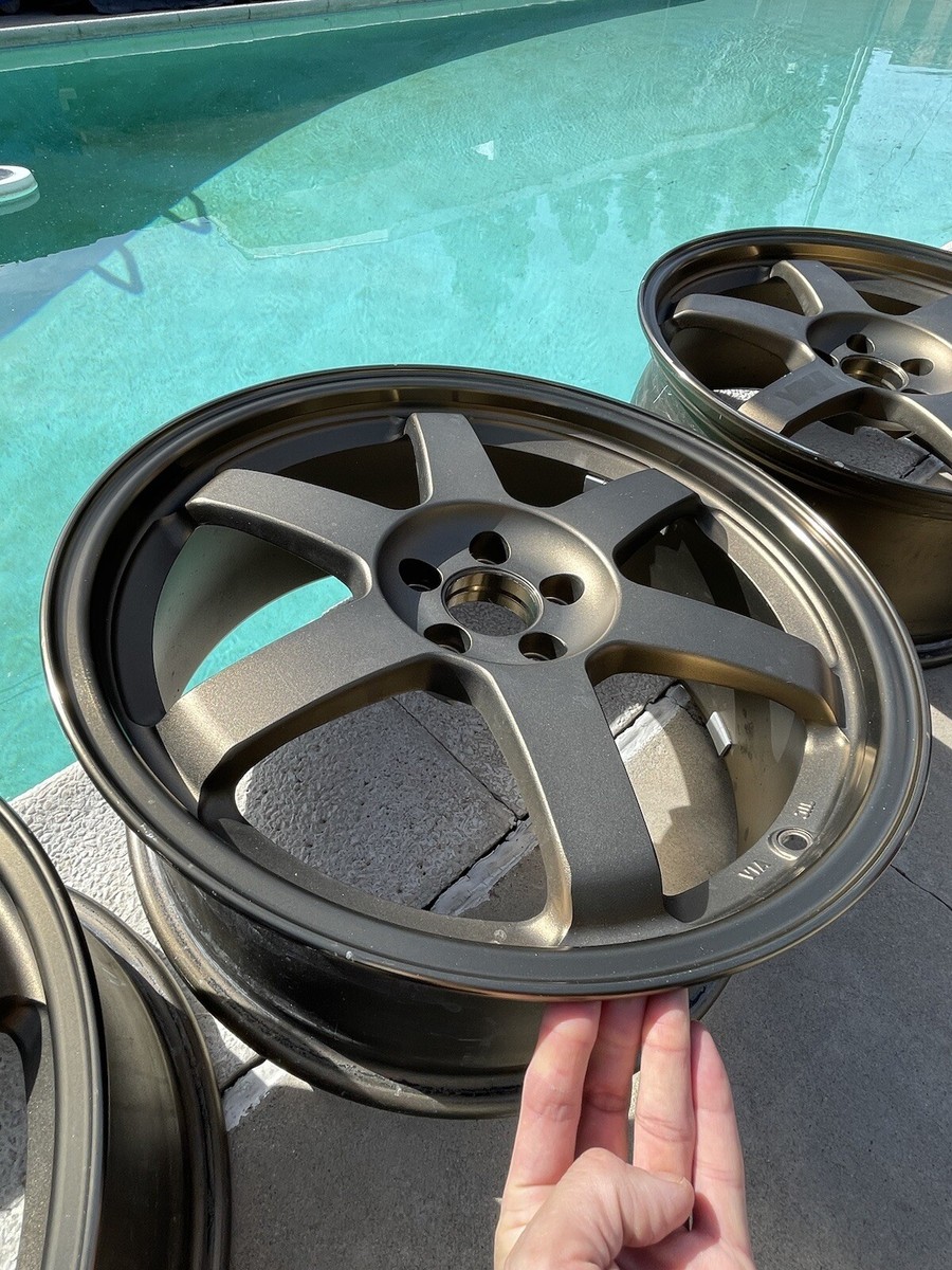 RAYS Volk Racing wheels TE37 18x7.5+30 LE37 +48 5x100 rims GC8 WRX