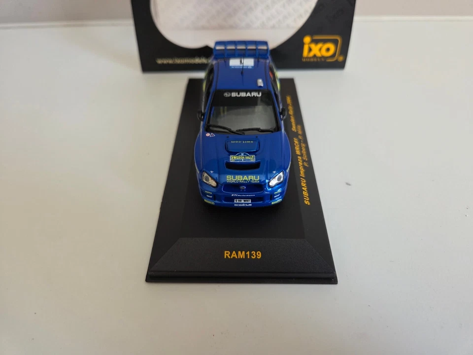IXO 1/43 Subaru Impreza WRC Solberg/Mills - Rally di Svezia 2004 - RAM139 - Immagine 2 di 4