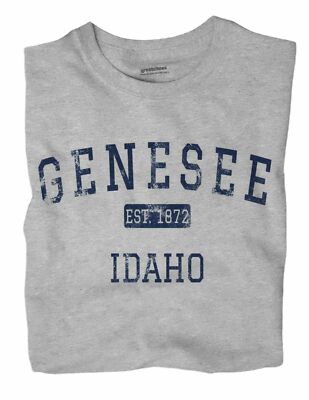 Genesee Idaho ID T-Shirt EST