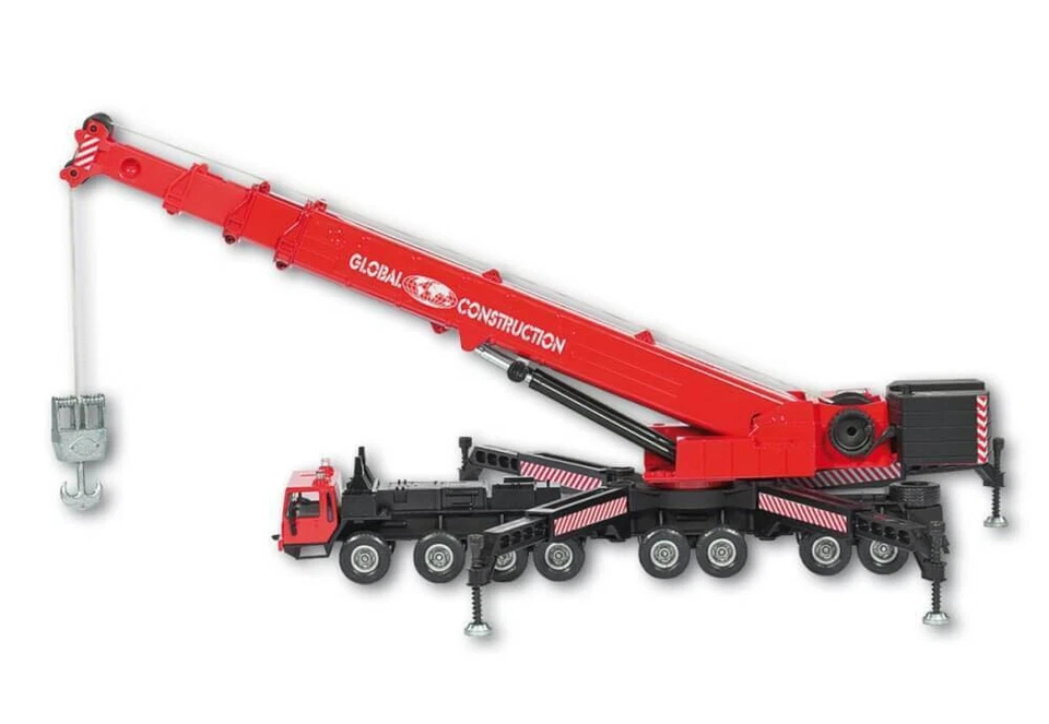 SIKU SUPER 1:55 DIE CAST CAMION GRU CON BRACCIO ESTENSIBILE MEGA LIFTER 4311 - Immagine 2 di 3