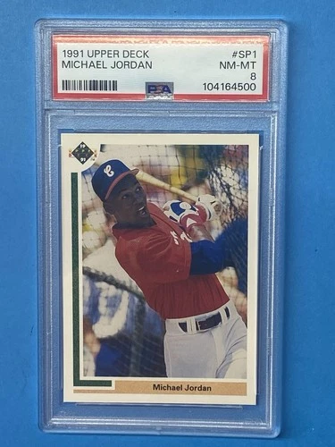 1991 Upper Deck - Short Print Michael Jordan #SP1 PSA 8