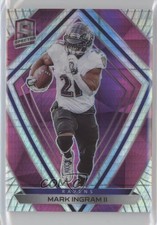2020 Panini Spectra Neon Pink Prizm /25 Mark Ingram II #3 nd3