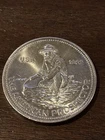 1982 Engelhard The American Prospector 1oz .999 Fine Silver Round Bullion Coin