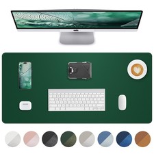 Leather Desk Pad Protector,Desk Mat,Large Mouse Pad, Non-Slip Desk Pad, Waterpro