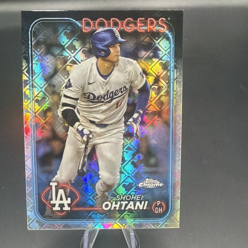 2024 Topps Chrome Logofractor Shohei Ohtani #1 Dodgers Superstar MVP