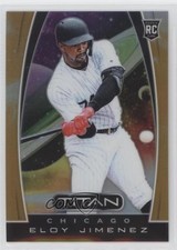 2019 Panini Chronicles Titan Neon Orange Prizm 11/17 Eloy Jimenez #2 d4v