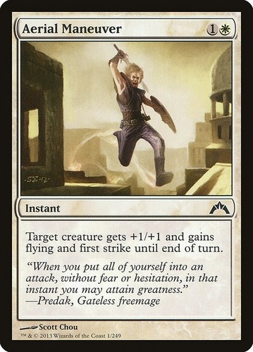 Aerial Maneuver - GTC (Gatecrash) #1 MTG Magic The Gathering
