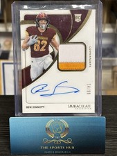 2024 Panini Immaculate Collection - Rookie Patch Autographs Ben Sinnott #136 /99
