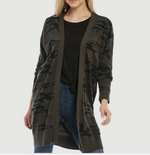 NWT SANCTUARY PLAY CAMO CARDIGAN MED - Afbeelding 1 van 9