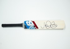 Joe Root Signed Mini Cricket Bat Autograph England Memorabilia AFTAL COA