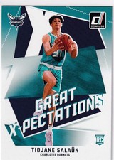 2024-25 DONRUSS GREAT X-PECTATIONS RC TIDJANE SALAUN CHARLOTTE HORNETS - 163