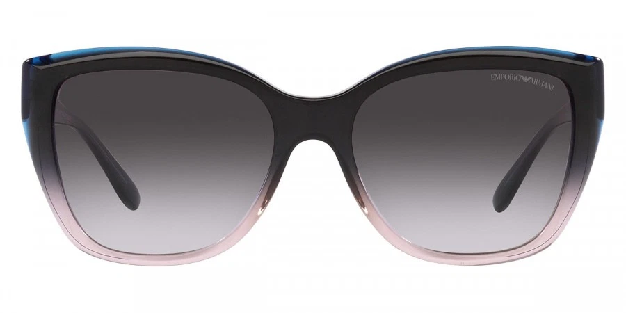 Gafas de sol Emporio Armani para mujer EA4198 59918G 55 mm azul/naranja - lentes grises - NUEVAS Foto 2 de 4