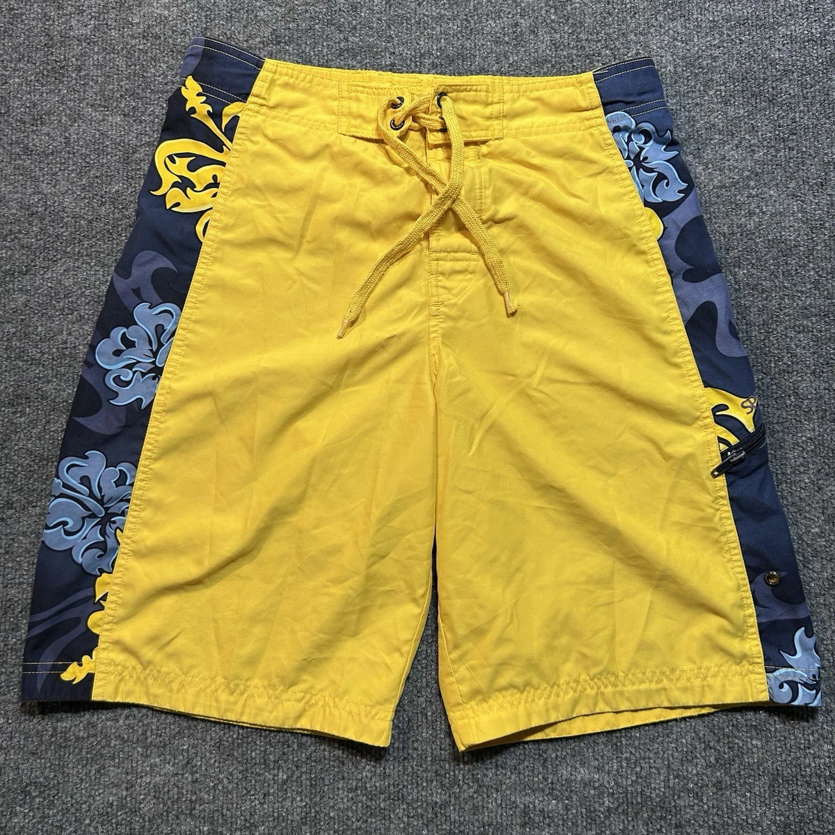 Speedo Scope 16 Wsht Am - Pantaloncino Da Bagno Uomo, Giallo, Con Tasca A Rete E Scolafasce, Ideale Per Vacanze E Piscina - 3