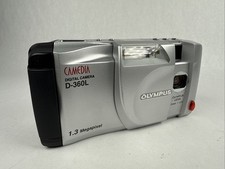 Olympus D-360L 1.3 MP Camedia Digital Camera Works