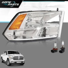Headlight w/ Bulbs Fit For 2009-2018 Dodge Ram 1500 2500 3500 Passenger Side