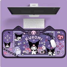 Kuromi Large Mouse Pad Thickened and Non slip Cute Mouse Pad Computer table mat