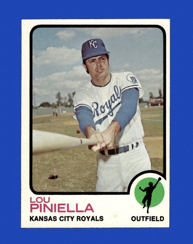 1973 Topps Set-Break #140 Lou Piniella NR-MINT *GMCARDS*