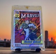 2022 Panini Donruss Marvels Shohei Ohtani Rapture #M-9 Los Angeles Angels