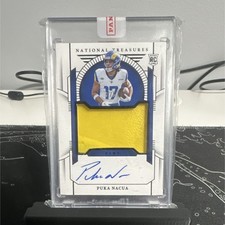 Panini National Treasures 2023 Puka Nacua Rookie Patch Autograph /5
