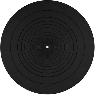 Plattenteller Matte Silikon Slipmat Antistatisch für LP Schallplatten 30 cm