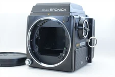 [Mint] Zenza Bronica SQ-A  Body + Waist Level Finder +120J Film Back 6698#J0827