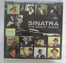 FRANK SINATRA THE GREAT YEARS Nelson Riddle Billy May SEALED NEW Capitol 3 LP