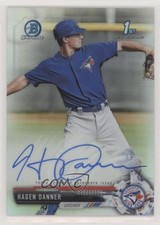 2017 Bowman Draft Chrome Pick Refractor 238/499 Hagen Danner #CDA-HD Auto 0f8