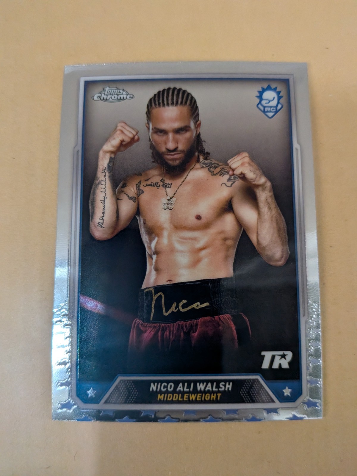 2024 Topps Chrome Boxing Nico Ali Walsh #6