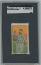 1909 Baseball Dockman &amp; Sons Gum E92 Wild Bill Donovan SGC Authentic