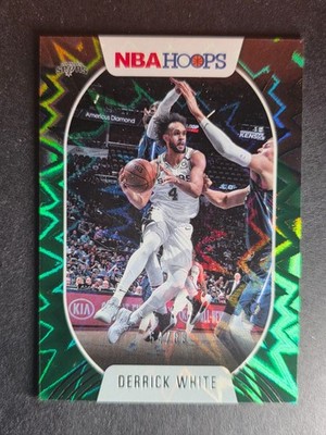 2020-21 NBA HOOPS #31 DERRICK WHITE - MANY PARALLELS TO FILL YOUR RAINBOW!