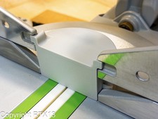 Zero Clearance Block/Null-Spaltblock/Rückplatte grau Festool Kapex KS 120 REB