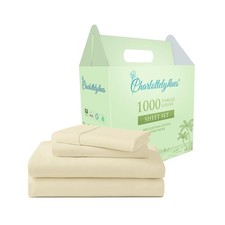 Sheet Set 4 Piece 100 Egyptian Cotton Hotel Luxury Breathable Soft Snug Fit ...