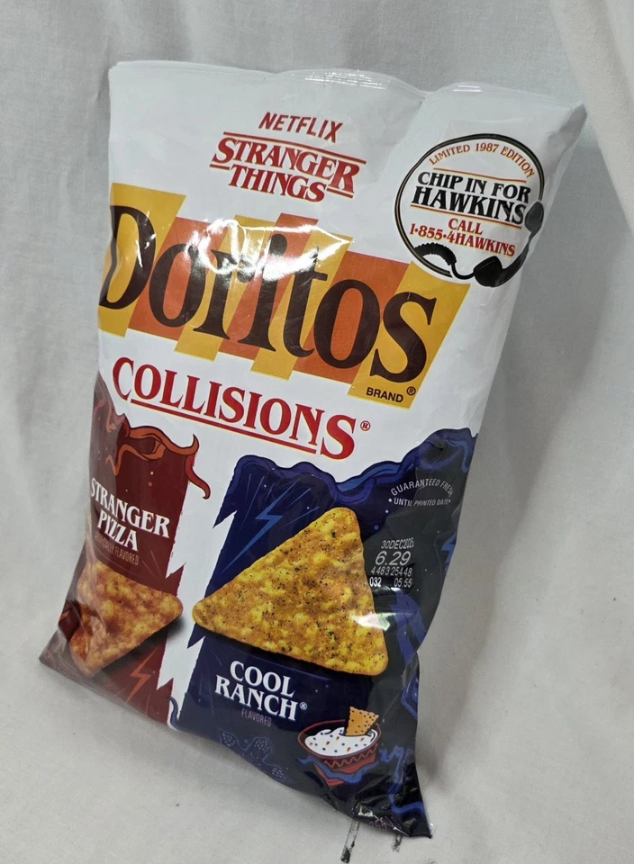 Tortilla Chips Doritos Collisions Netflix Stranger Things Pizza Cool Ranch 1Bg Foto 3 de 4