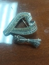 Two Sterling Brooches