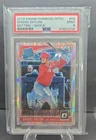 Shohei Ohtani 2018 Panini Donruss Optic - Rated Rookie #56 Shock Prizm PSA 9