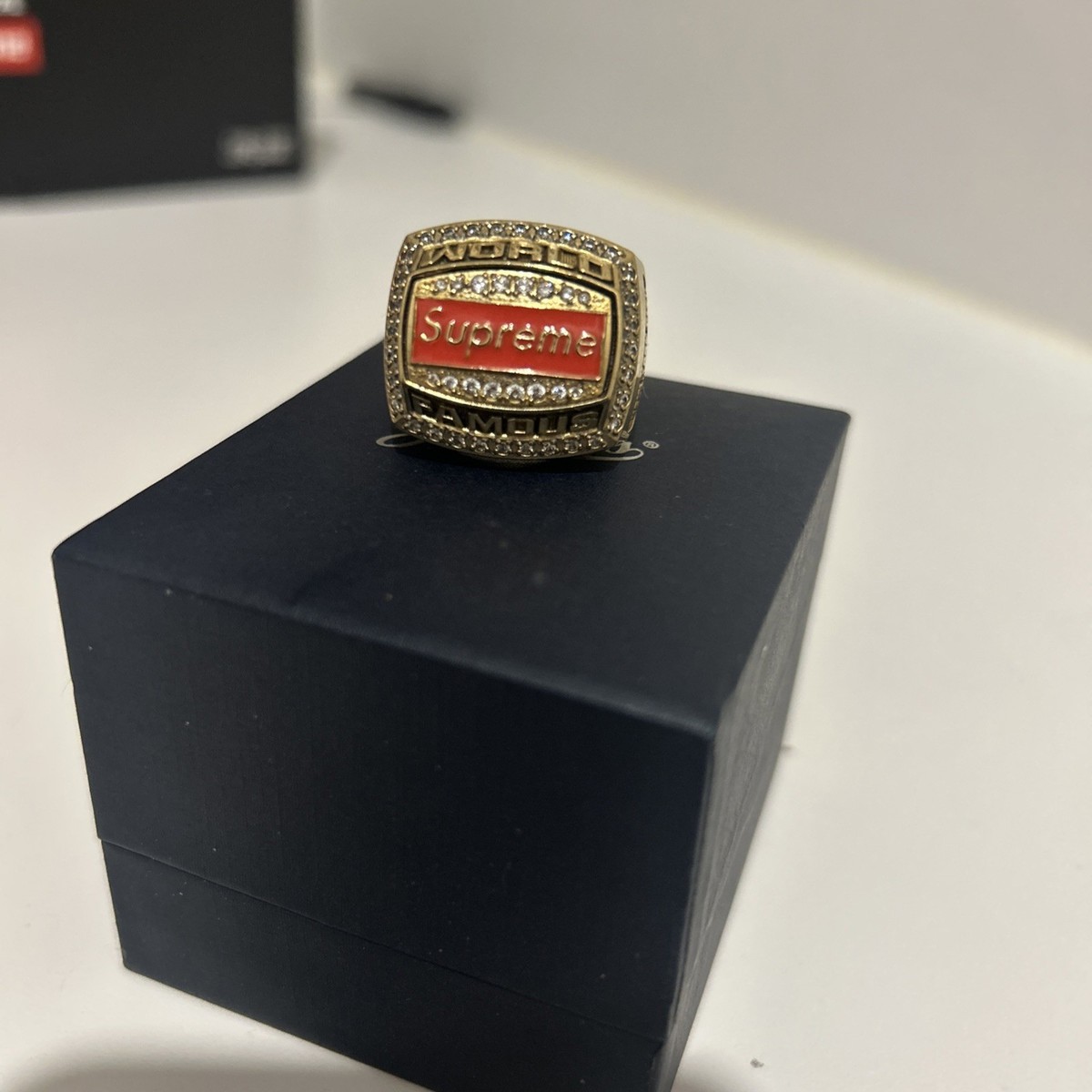 Supreme / Jostens World Famous Championship Ring 24K GOLD Layered