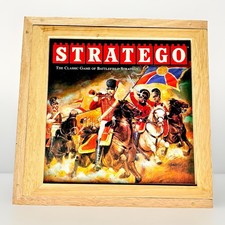 Stratego Nostalgia Edition Wooden Box Board G...