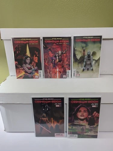Star Wars Crimson Reign 1-5 Complete Comic Set Soule Marvel 2022 NM-/NM