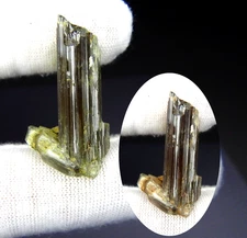 52ct Unheated Color Change Diaspore Natural Rare Twin Rough Crystal Facet Grade