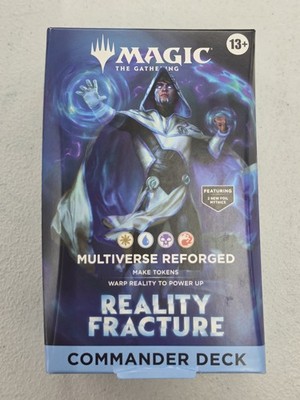 MTG Reality Fracture Multiverse Reforged Magic Commander Deck - New Sealed