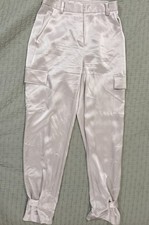 Aritzia Babaton Pants Refined Silk Cargo beige size 0
