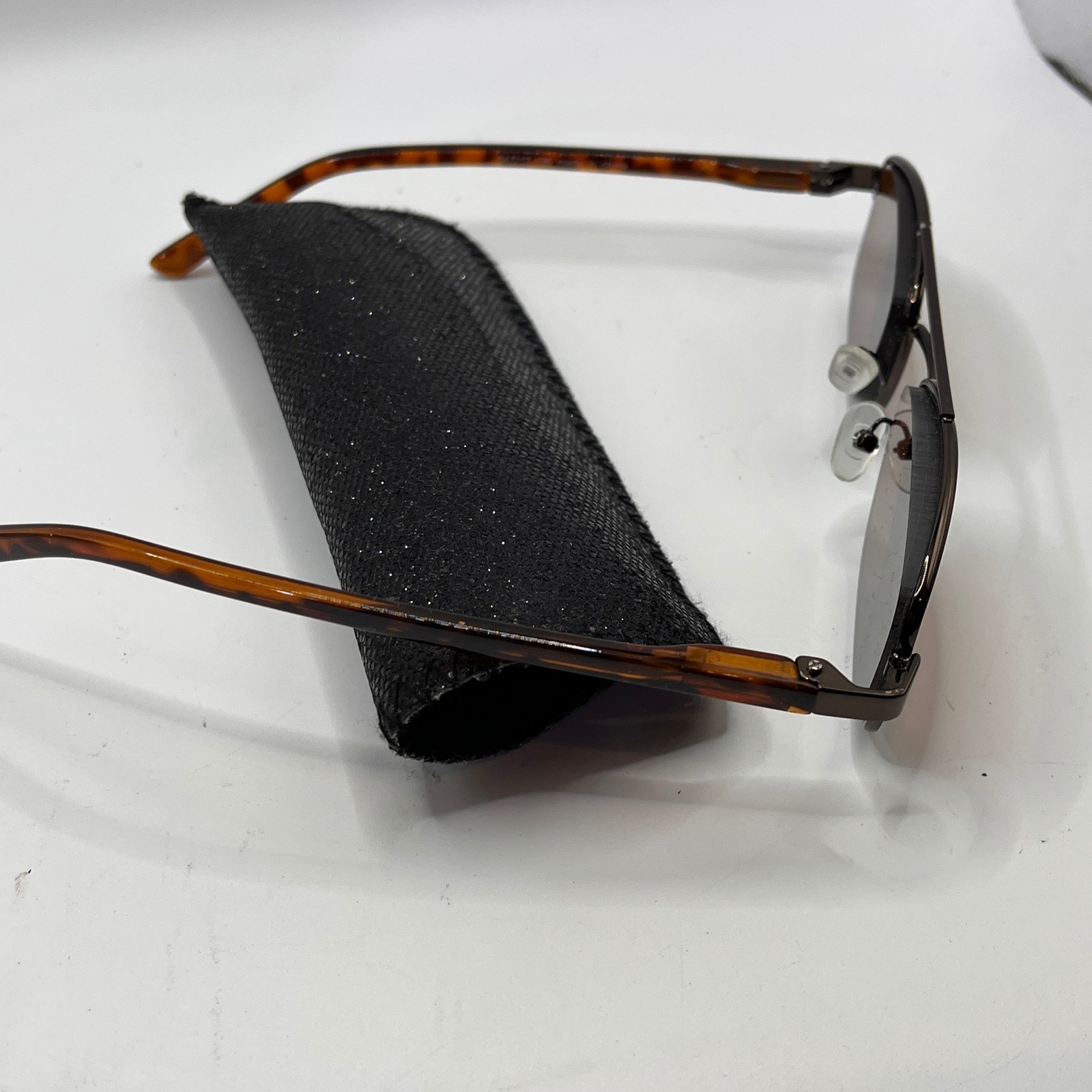 Rectangular 4.0 Reader Sunglasses Tortoise Shell … - image 2