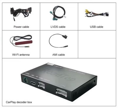 RoadTop Wireless Carplay Modul für C-Klasse W204 C180 C200 C63 NTG4.5/4.7