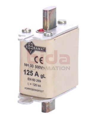 EBAMAT NH 00 125A NH fuse link NH fuse link