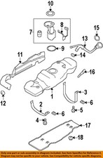 FORD OEM 2010 F-150 Fuel System Fuel System Components-Filler Pipe 9L3Z9034K