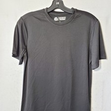 Majestic Shirt Youths Large Black Evolution Tee Short Sleeve Crewneck Cool NWOT