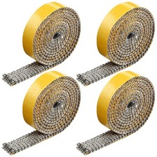 4 Rolls Self Adhesive Wood Stove Replacement Gasket 4/5" Width x Total 220" L...