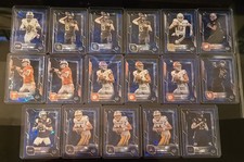 2025 Bowman Chrome University Sapphire Quarterback Lot (17)