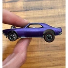1969 Vintage REDLINE "Heavy Chevy" Purple Hot Wheels Car- Hong Kong