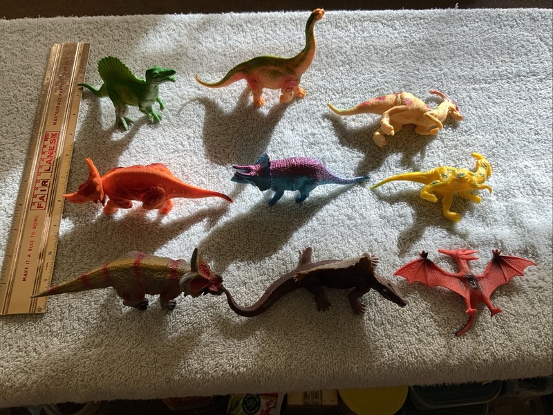 Dinosaur Lot Of 9 